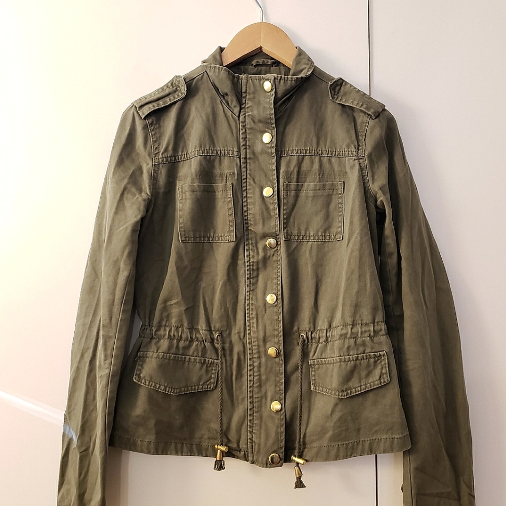 Hunter Green Army/Military Style Jacket